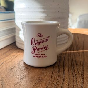 The Original Pantry LA Diner Since 1924 Vintage Collectible Coffee Mug Ultima